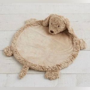 Pottery Barn Kids Labradoodle Dog Plush Play Mat Tummy Time